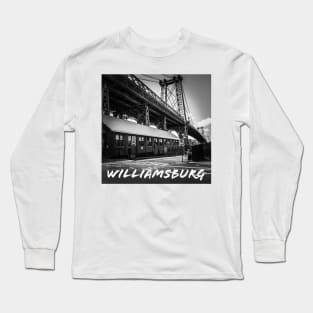 Williamsburg Bridge Long Sleeve T-Shirt